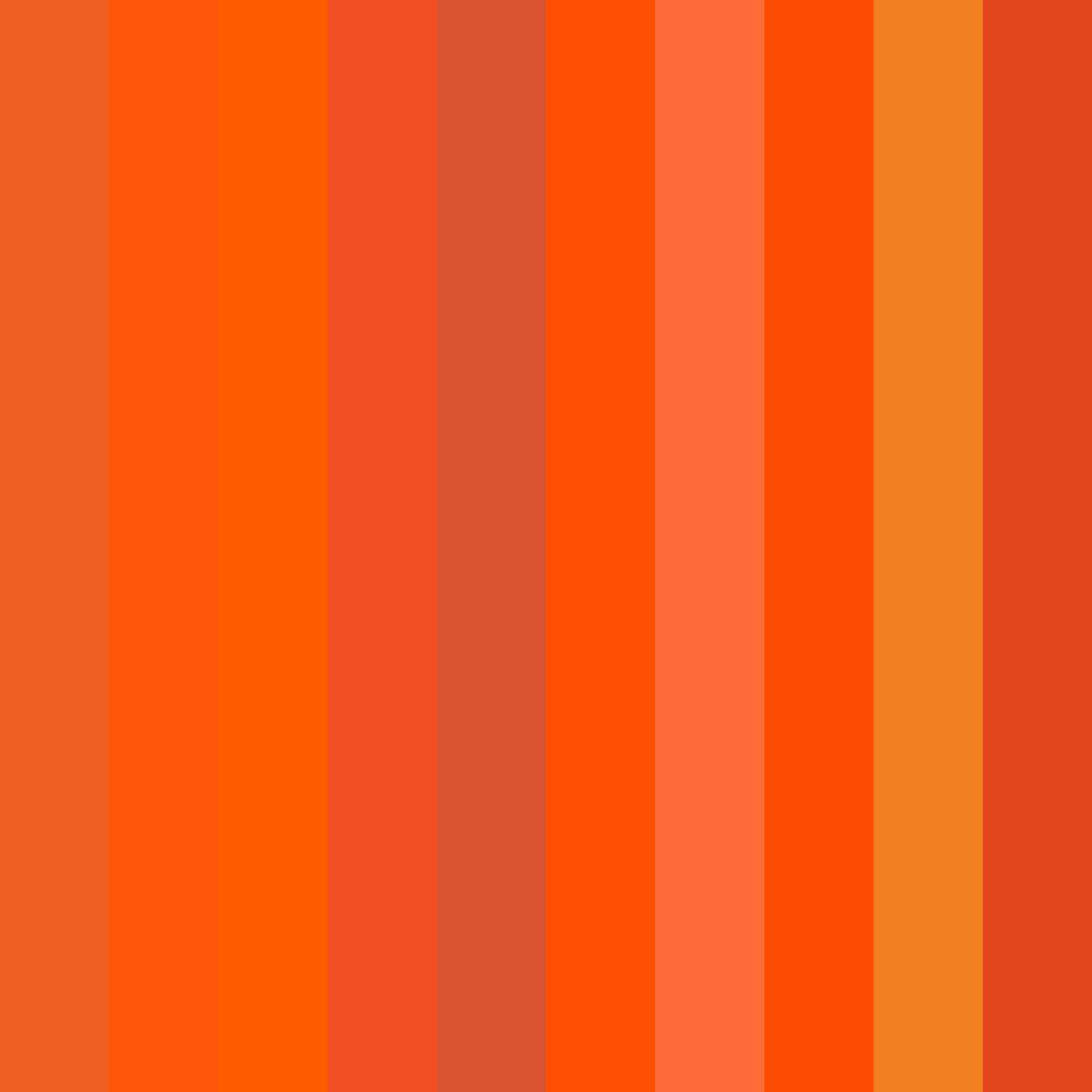 Orange Bench